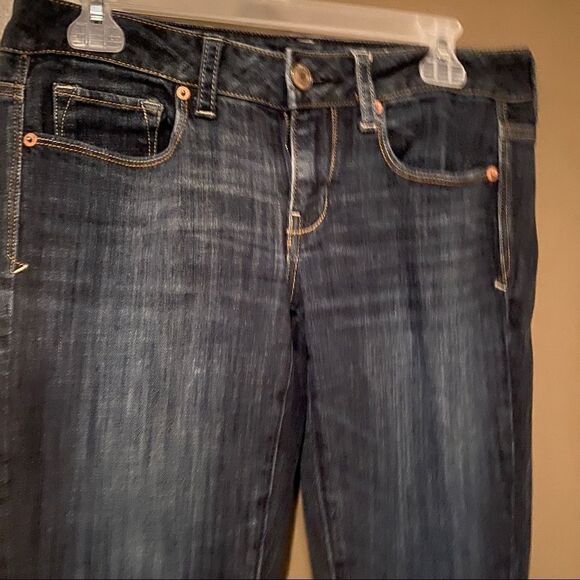American Eagle Skinny Stretch Jeans Size 6 Short - Picture 3 of 12
